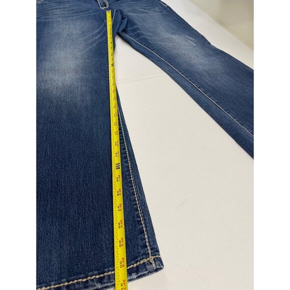 Nine West Vintage America Jeans Womens 14/32 Blue Stretch Denim - Picture 12 of 15